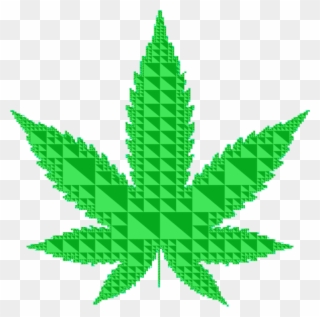 Hemp Cannabis Hashish Kush Download - Weed Leaf Cartoon Png Clipart