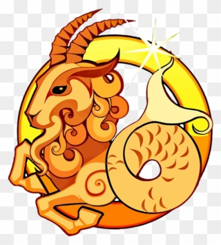 Capricorn Horoscope Zodiac Astrological Sign Astrology - Capricorn Zodiac Clip Art - Png Download