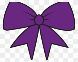 Cheer Bow Cliparts - Clip Art Cheer Bow - Png Download
