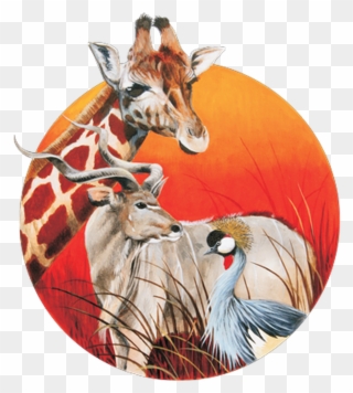 Safari West Santa Rosa Ca Logo Clipart