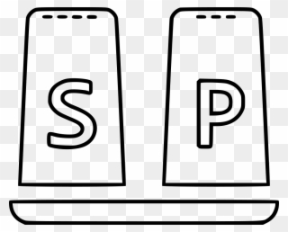 Salt Pepper Comments - Mobile Phone Clipart