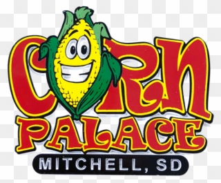 Corn Palace One Ear Magnet - Corn Palace Gift Shop Clipart