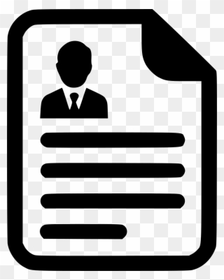Treaty Clipart Transparent - Resume Icon Transparent - Png Download