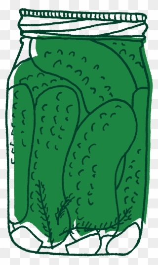 Pickles In General, I Love Vinegar And I Love Fermentation - Food Clipart