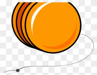 Yoyo Clipart Orange - Clip Art - Png Download