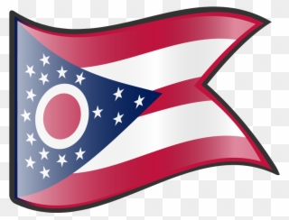 Nuvola Ohio Flag - Ohio State Flag Clipart