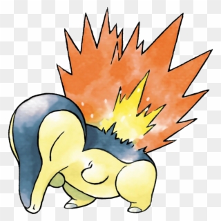 View 600px-155cyndaquil Gs , - Pokemon Cyndaquil Clipart