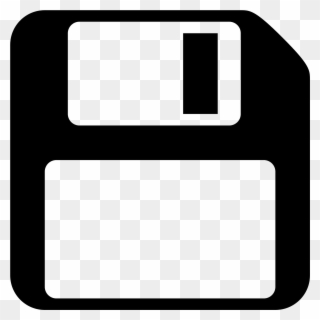This Icon Is A Stylized Version Of A Floppy Disk, Just - Save Icon Clipart