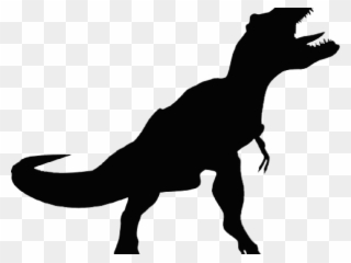 Suciasaurus Silhouette Large - T Rex Dino Silhouette Clipart