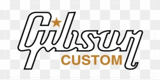 Gibson Custom - Gibson Custom Shop Logo Clipart