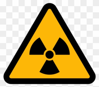 Hazard Symbol Radioactive Decay Radiation Sign - Radiation Symbol Clipart