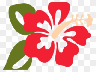 Clip Art Hibiscus Flower - Png Download