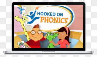 Get Hooked On A Dynamic Multimedia Experience - Hooked On Phonics Clipart
