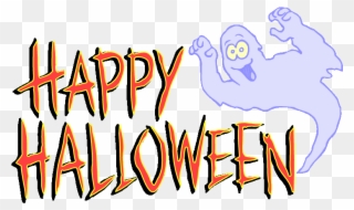 Happy Halloween Banner Clipart