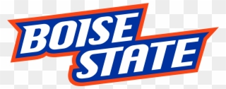 File Boise State Text Logo Svg Wikimedia Commons Printable - Boise State Broncos Logo Clipart