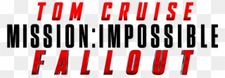 Mi6 Title Digital Small - Poster Film Mission Impossible Fallout Clipart