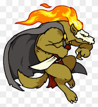 The Exiled Flame - Rivals Of Aether Forsburn Clipart