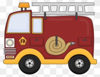 In Observation Of October Being Fire Safety Month We - Fire Truck Letter Match Clipart