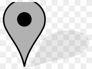Pointer Clipart Google Map - Google Maps Pointer Icon Gray - Png Download