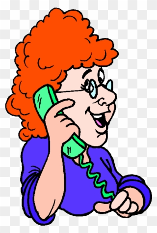 Who Wants To Talk To Me - Talk On The Phone Clipart - Png Download