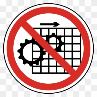 Do Not Operate Without Guards Label - Do Not Operate Without Guards Clipart