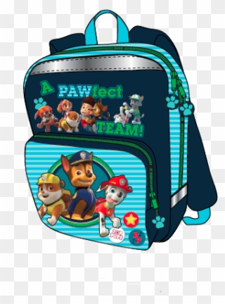 Paw Patrol Backpack - Paw Patrol Playful Pups Pencil Case - Blue Blueone Clipart