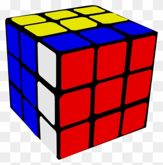 Open - Cubo De Rubik Png Clipart