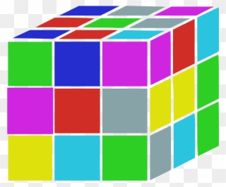 Jigsaw Puzzles Rubik's Cube Toy Block - Rubik's Cube Clipart