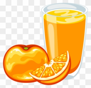 Orange Mango Cartoon Transprent - Juice Cartoon Png Clipart