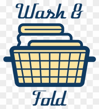 Laundry Room Icons-01 - Wash And Fold Icon Clipart