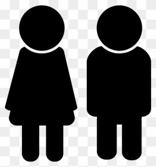 Male And Female Avatars Comments - Male And Female Icon Png Clipart