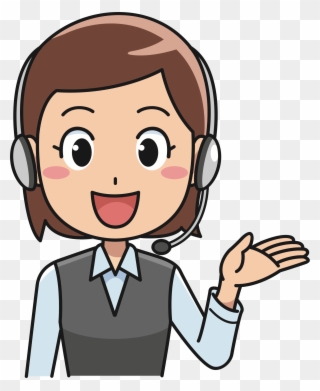 Best Price Guarantee - Girl Call Center Agent Clipart - Png Download