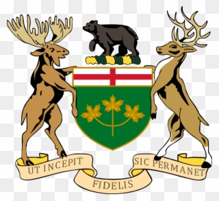 Coat Of Arms Of Ontario - Ontario Coat Of Arms Clipart
