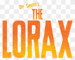 Seuss's The Lorax - Lorax Logo Png Clipart