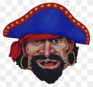 Stede Bonnet Piracy Cartoon Computer Icons Public Domain - Pirate Sailor Clipart