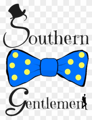 The Southern Gentlemen Meet Each Monday To Discuss - Bow Tie Clipart