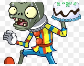Zombie Clipart Zombie Birthday - Planta Vs Zombie Cumpleaños - Png Download