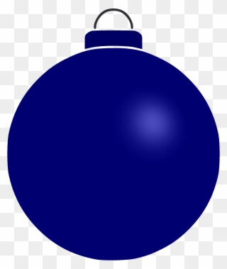 Clipart Plain Bauble 9 Gold Christmas Ornament Clip - Christmas Ornament Clipart Purple - Png Download