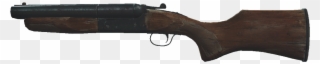 Double Barrel Shotgun Png - Firearm Clipart