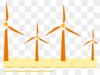 Wind Turbine Clipart Solar Wind Energy - Wind Turbine - Png Download