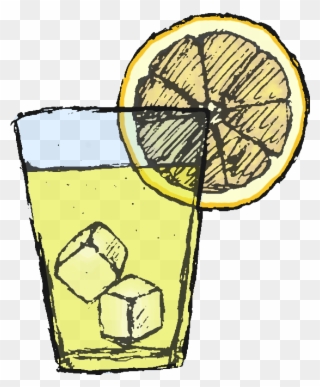 Sclemonade Lemonade Teatime Drink Lemon Lemonjuice - Drawing Of Lemonade Clipart