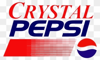 Large Logo Crystal Know - Pepsi Crystal - 20 Fl Oz Bottle Clipart