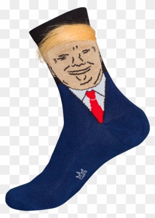 Next - Trump Socks With Fake Hair Clipart