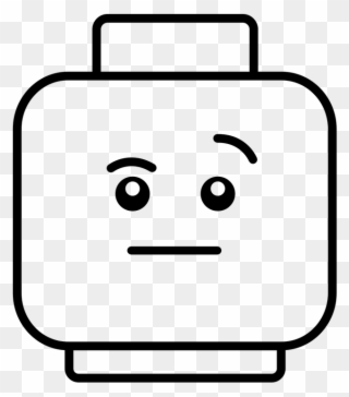 Create Your Sumo Brickbot - Clipart Of Black And White Legos - Png Download