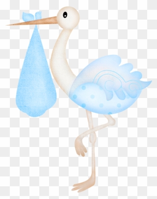 ✿⁀ ϦᎯϧy ‿✿⁀ - Baby Girl Stork Png Clipart