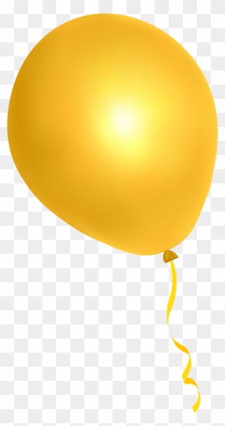 Yellow Balloons Png Www Imgkid Com The Image Kid Has - Transparent Background Yellow Balloon Png Clipart