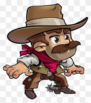 Cowboy Outfit - Cowboy Outfit Cartoon Clipart
