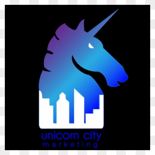 Unicorn City Marketing Logo - Graphic Design Clipart