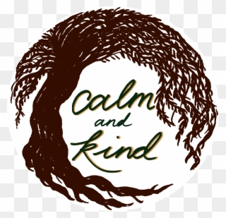 Calm And Kind - Illustration Clipart