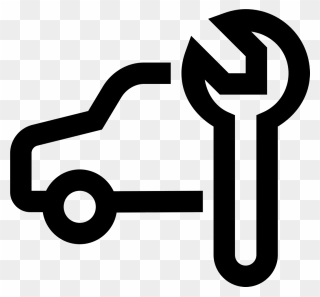 Vehicle Maintenance - Car Service Icon Clipart